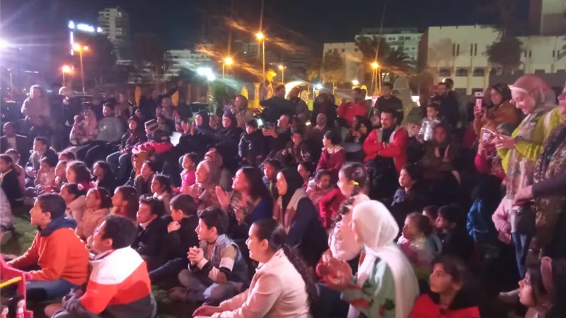 اقبال جماهيرى كبير فى الليلة الثانية لبرنامج 