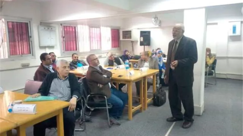 مركز تنمية القدرات بجامعة سوهاج يواصل تنفيذ برنامجه التدريبي