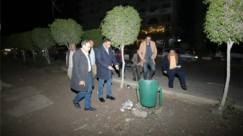 محافظ الدقهلية يشن حملة لنظافة الشوارع