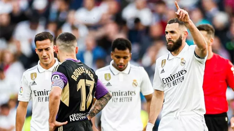 هاتريك بنزيما يقود ريال مدريد لاكتساح بلد الوليد بسداسية .. شاهد