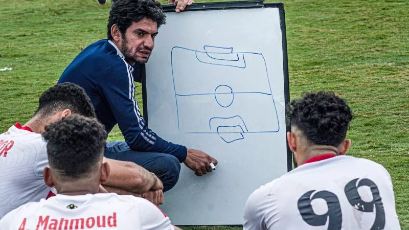 حسين ياسر المحمدي ضمن الجهاز الفني الجديد للزمالك