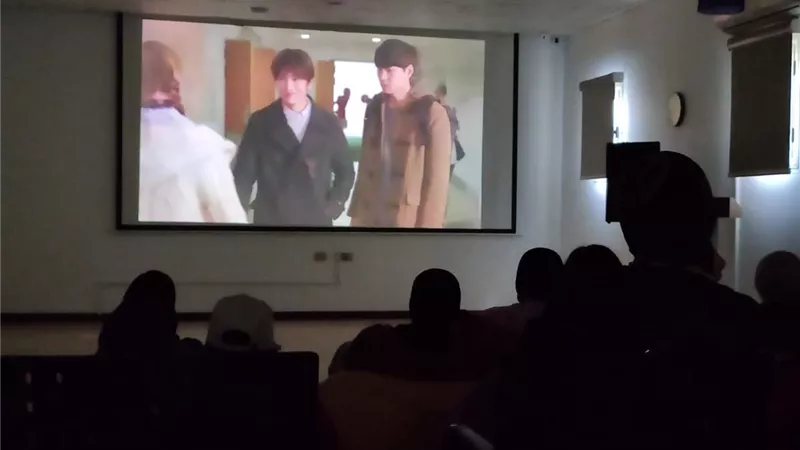 عروض الدراما الكورية بالمركز الثقافي الكوري