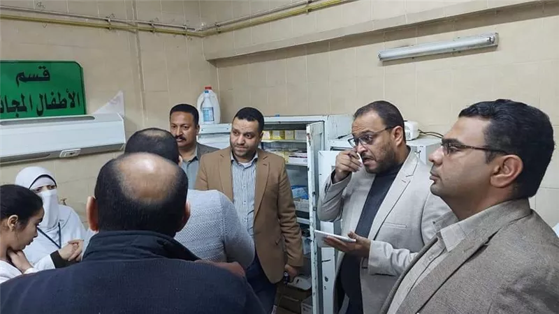 صحة اسيوط تشن حملة مفاجئة علي المنشآت الصحية ليلا