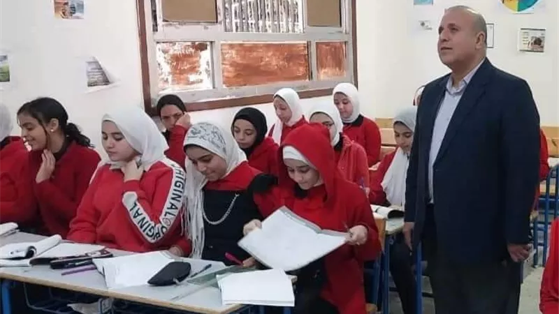وكيل تعليم بدميـاط يواصل جولاته المفاجئة بالمدارس