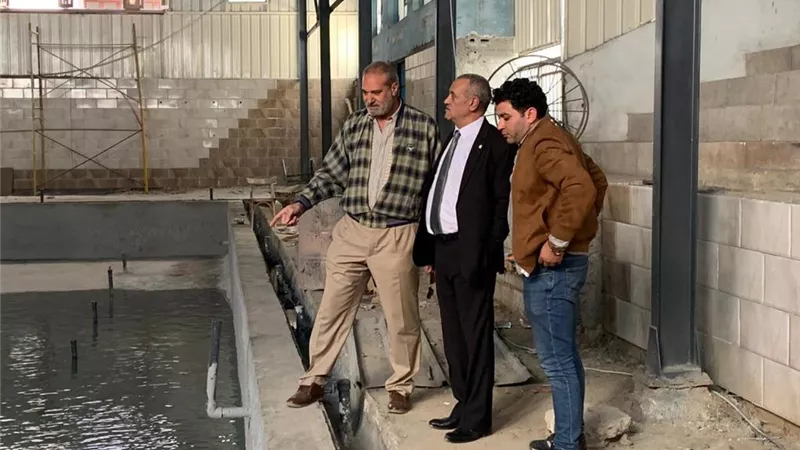 حمام سباحه مديرية تعليم الدقهلية جاهز نهاية ابريل
