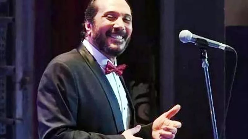 الحجارعلى المسرح الكبير والانشاد فى معهد الموسيقى