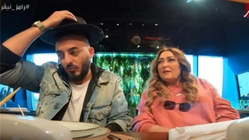 نهال عنبر والحسينى يتعرضان للصدمة بعد هجوم 