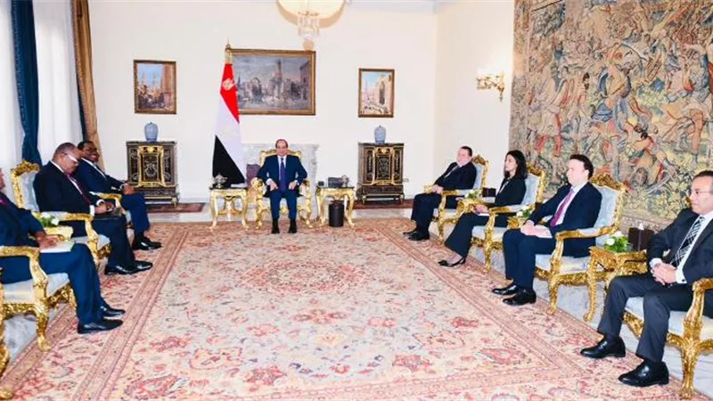 السيسى يرحب بتطور علاقات التعاون بين مصر وبنك التنمية الإفريقى