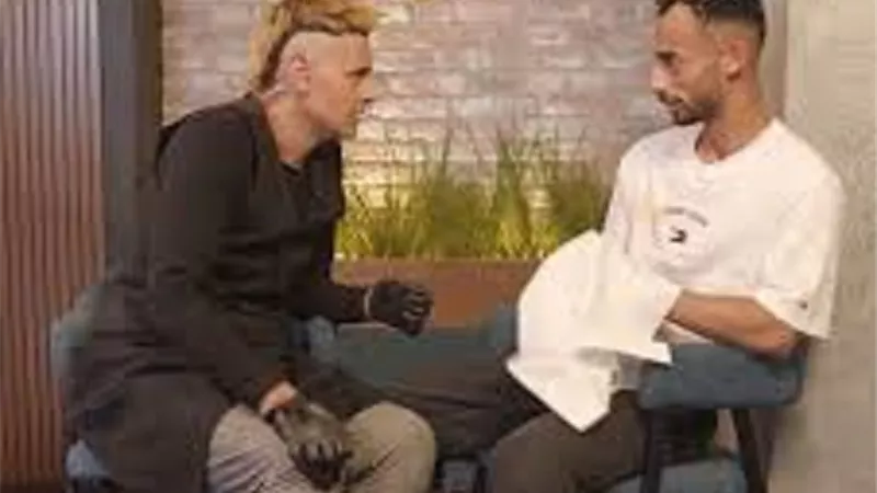 احمد عبد القادر يهدد رامز جلال 