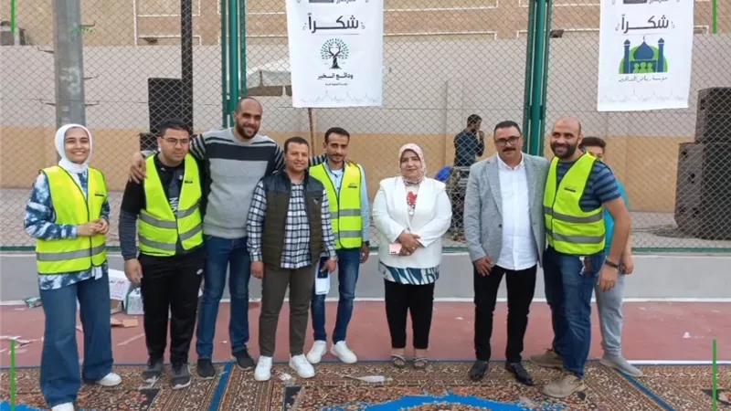 مديرالتضامن يشارك فى أفطارجماعى وتوزيع كرتونةودائع الخيربالزقازيق