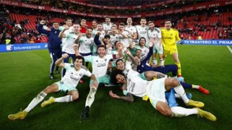 أوساسونا إلى نهائي كأس ملك إسبانيا وينتظر برشلونة أو ريال مدريد