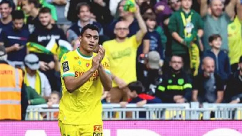 مصطفي محمد يقود نانت أمام ليون اليوم في نصف نهائي كأس فرنسا