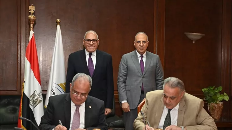 بروتوكول تعاون لتجديد وصيانة محطات الري والصرف علي مستوي الجمهورية