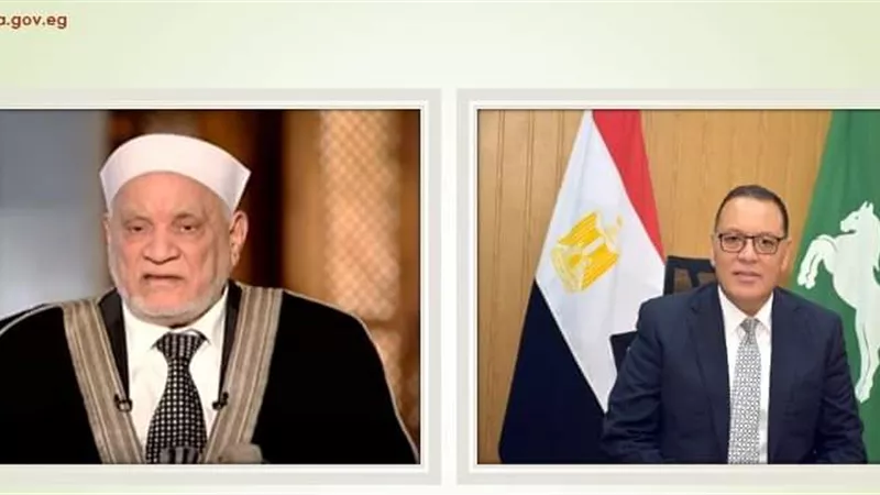 محافظ الشرقية يطمئن على الحالة الصحية ل احمد عمر هاشم