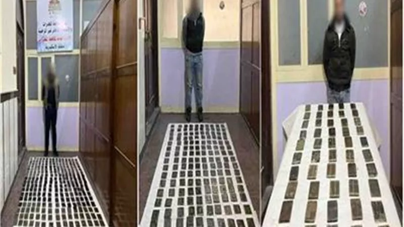 الداخلية تضبط 4 مجرمين بـ 42 كيلو حشيش بالإسكندرية
