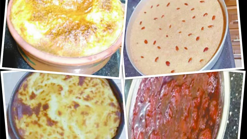 الإفطار: طاجن الأرز المعمر ومكرونة بالبشاميل.. الحلو :بسبوسة
