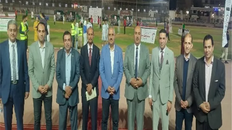 الصبروط يشارك في افتتاح بطولة المجتمع المدني لكرة القدم