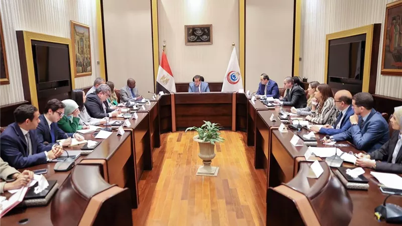 وزير الصحة يستقبل مدير مؤسسة التمويل الدولية لشمال إفريقيا