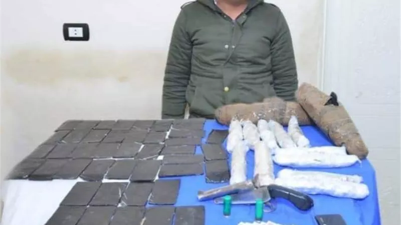 ضبط شخص بـ كوكتيل مخدرات في الشرقية