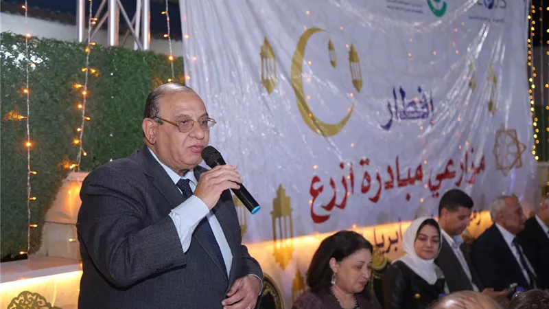 إفطار ١٥٠٠ من مزارعي مبادرة ازرع بالقليوبية