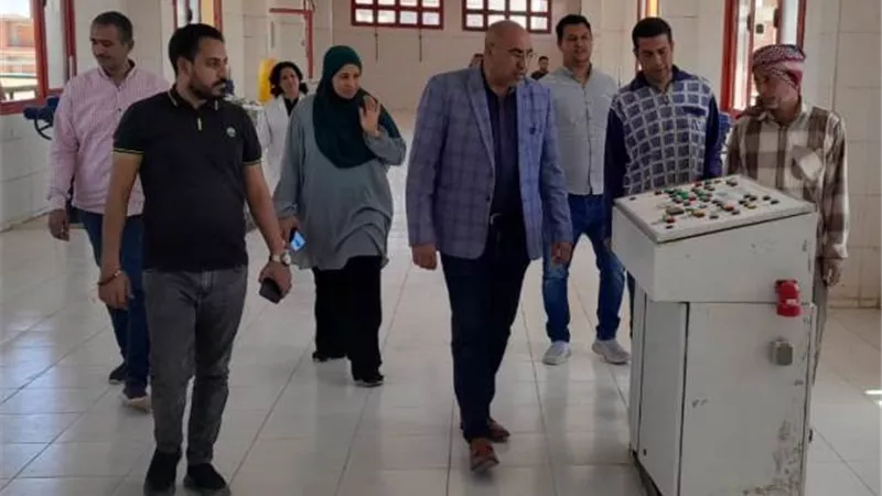 رئيس جهاز سوهاج الجديدة يتابع أعمال أهم المنشآت الخدمية.. بالصور