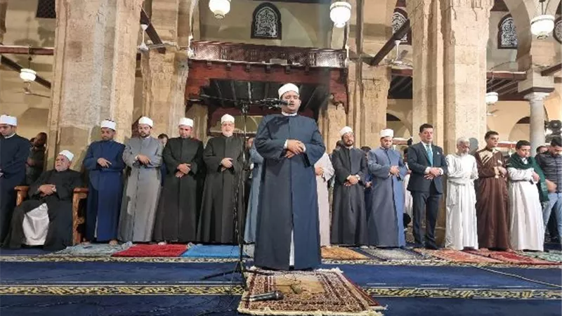صدى التلاوة ووقار القرآن روحانيات في رحاب الجامع الأزهر