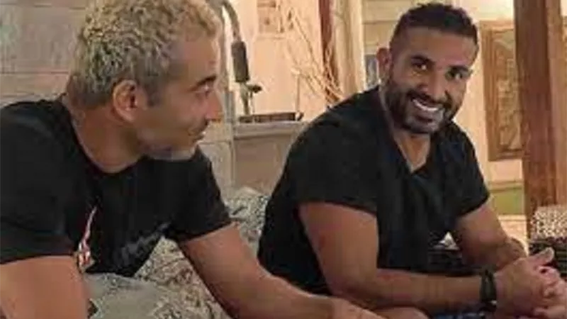 احمد سعد يغنى لـ شقيقة 