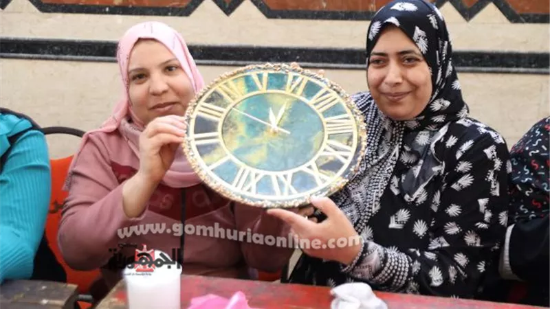 القومى للمرأة يُدرب ٣٠٠ سيدة بقرى كفر الشيخ على حرف يدوية.. صور