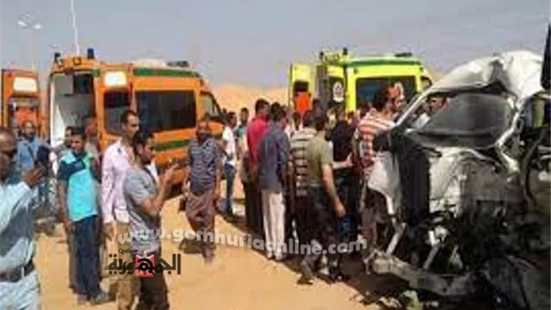 إصابة 4 أشخاص في تصادم بالشرقية