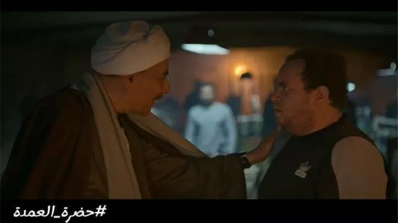 محمد الامام يثور على احمد بدير في احداث 