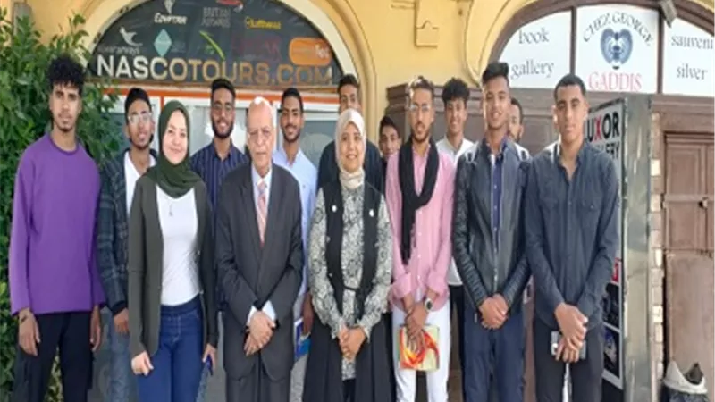 طلاب الفندقية يواصلون زياراتهم الميدانية للشركات السياحية
