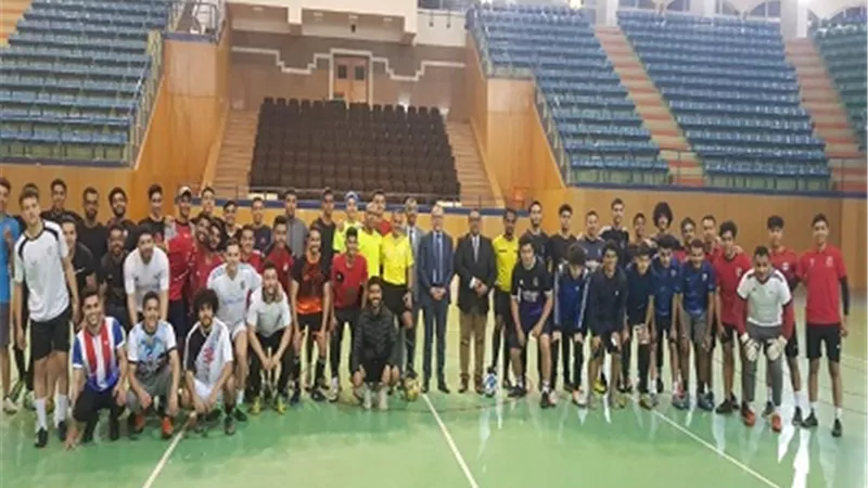 انطلاق الدورة الرمضانية لمركز المنشأت الرياضية بجامعة حلوان