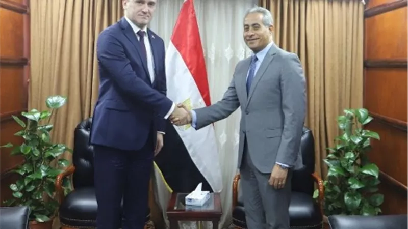 وزير القوى العاملة يبحث سبل التعاون مع سفير بيلاروسيا في القاهرة