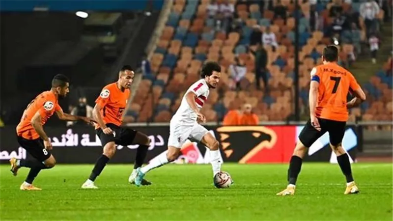 هدف الونش يمنح الزمالك الأفضلية أمام البنك الأهلي فى الشوط الأول