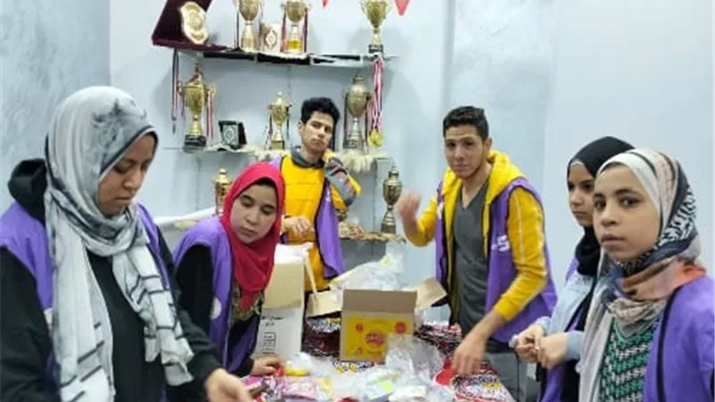 أندية الفتاة والمرأة بالقليوبية تشارك فى مبادرة 