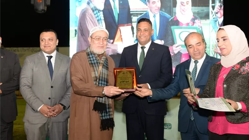 محافظ الدقهليه يشهد حفل توزيع جوائز مسابقة هرماس رضوان