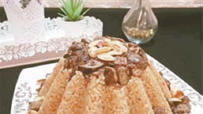 الإفطار: البط الروستو مع الأرز بالخلطة