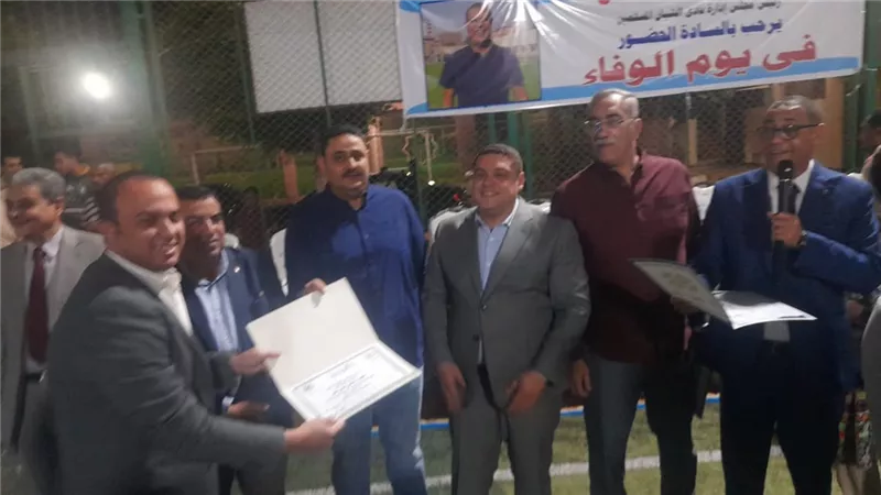 تكريم 76 رياضيا باحتفالية يوم الوفاء