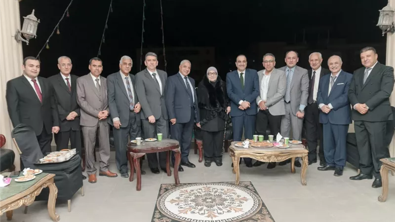 تكريم مستشاري النيابة الإدارية بحفل إفطار كفر الشيخ