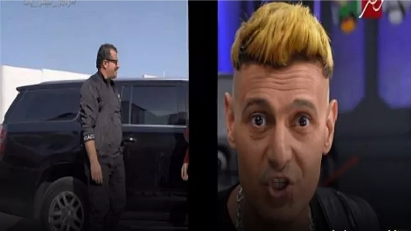 رامز جلال ساخرا من محمو حافظ 