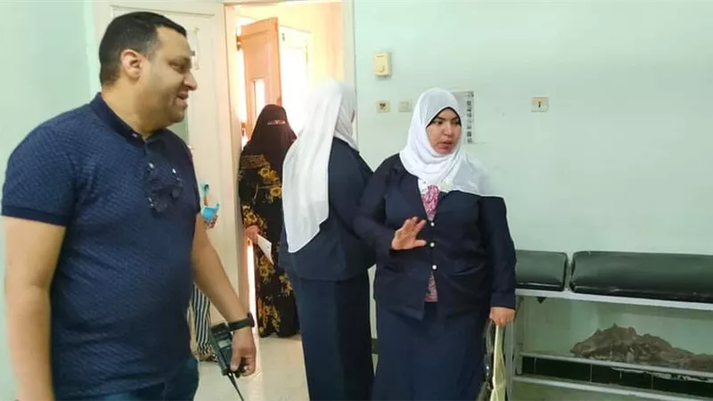 وكيل وزارة الصحة بأسيوط يتفقد مركز طب الأسرة بدرنكة
