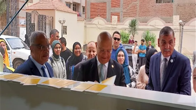 سوسة يفتتح مقر المشروع الوطنى للقراءة بمجمع الكليات بجامعة بنها