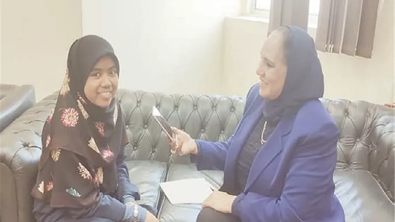 نور هنا حمدان.. من ماليزيا: أعشق الأكلات المصرية