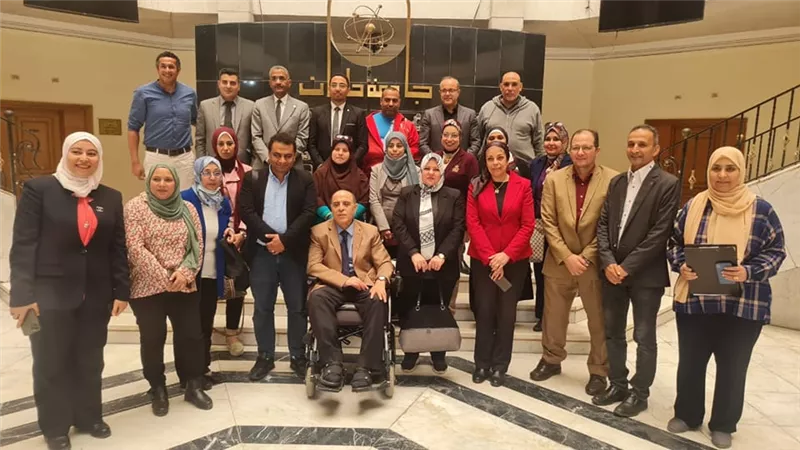 جامعة حلوان تعقد الملتقى الأول لمنسقي أنشطة الأشخاص ذوي الإعاقة