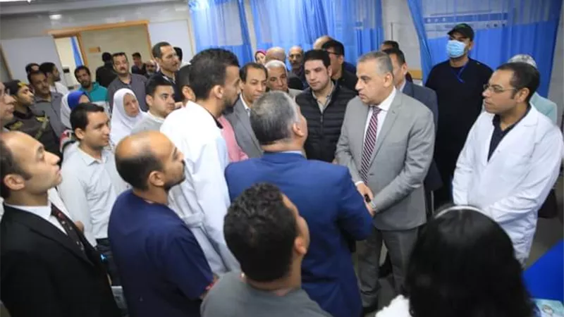 محافظ سوهاج يطلق التشغيل التجريبي لمستشفى طهطا العام