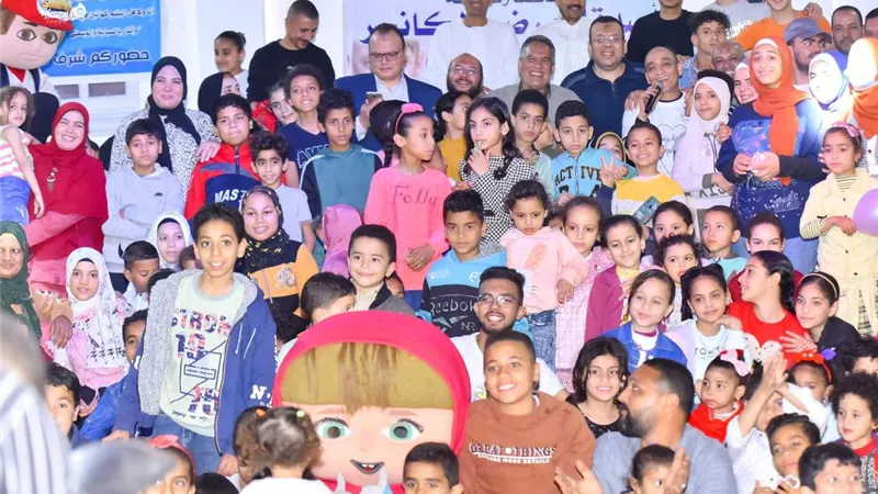 حفل للأيتام ومرضى السرطان بمركز مطاي بالمنيا