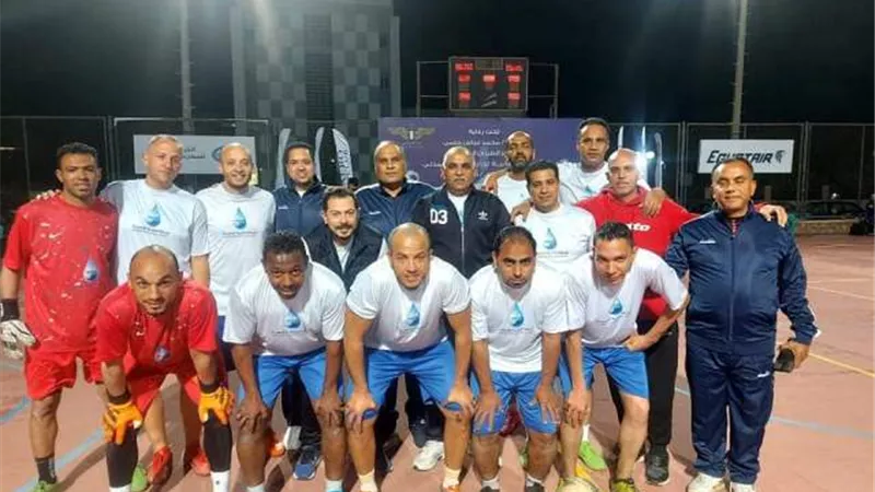 فريق القابضة للمطارات يصعد لنهائي الدورة الرمضانية لوزارة الطيران