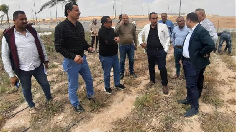 رئيس جهاز الشروق يكشف عن أحدث مشروعات الزراعة فى المدينة.. صور