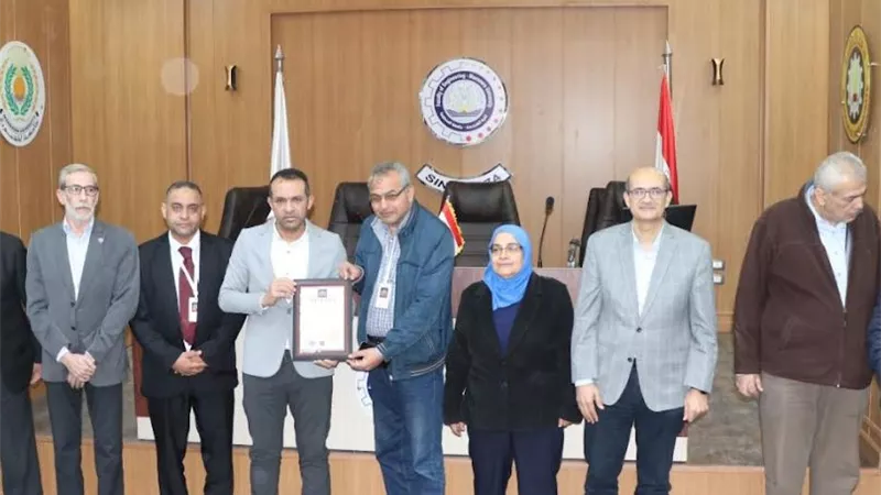 كلية هندسة المنصورة تحصد جوائز الايزو الثلاث بجدارة