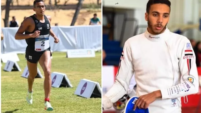 الثنائي المصري يتأهل لنصف نهائى كأس العالم للخماسي الحديث